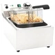 Електрически фритюрник, неръждаема стомана, 10 л, 3000 W