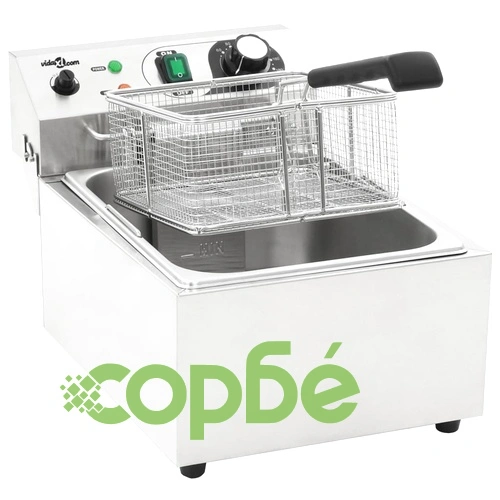 Електрически фритюрник, неръждаема стомана, 10 л, 3000 W ➤ топ цена ➤ sorbe.bg