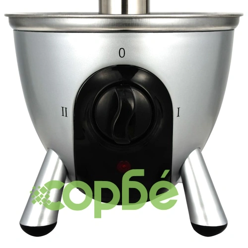 Фонтан за шоколад, неръждаема стомана, сребрист, 60 W ➤ топ цена ➤ sorbe.bg