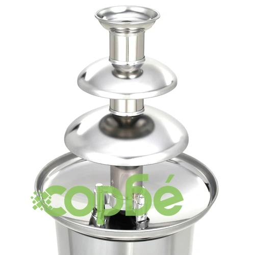 Фонтан за шоколад, неръждаема стомана, сребрист, 250 W ➤ топ цена ➤ sorbe.bg
