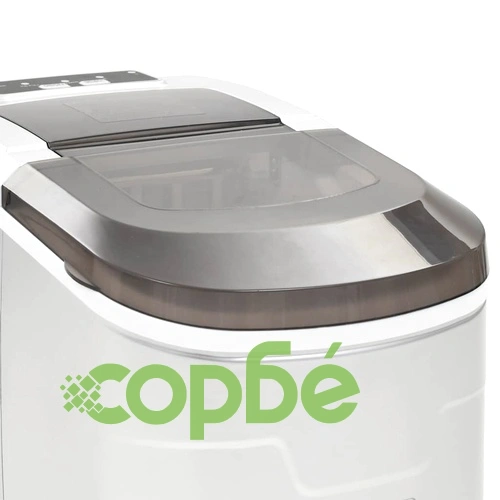 Ледогенератор, стребрист, 2,4 л, 15 кг/24 часа ➤ топ цена ➤ sorbe.bg