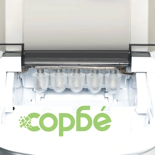 Ледогенератор, черен, 2,4 л, 15 кг/24 часа ➤ топ цена ➤ sorbe.bg