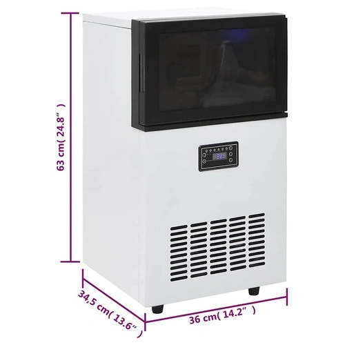 Ледогенератор, черен, 45 кг/24 часа  ➤ топ цена ➤ sorbe.bg