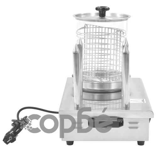 Машина за хотдог с 4 шиша, неръждаема стомана, 550 W ➤ топ цена ➤ sorbe.bg