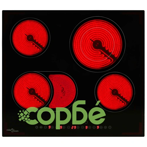 Керамичен плот с 4 котлона, сензорен контрол, 6600 W ➤ топ цена ➤ sorbe.bg
