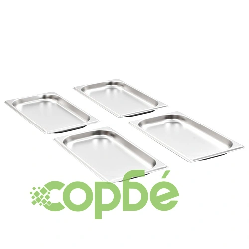 Гастронорм контейнери 12 бр GN 1/3 20 мм неръждаема стомана ➤ топ цена ➤ sorbe.bg