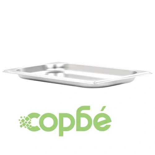 Гастронорм контейнери 12 бр GN 1/3 20 мм неръждаема стомана ➤ топ цена ➤ sorbe.bg