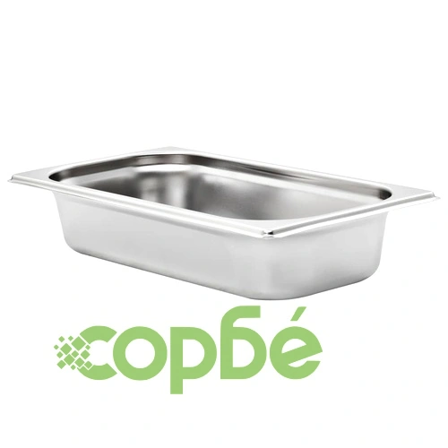 Гастронорм контейнери 8 бр GN 1/3 65 мм неръждаема стомана ➤ топ цена ➤ sorbe.bg