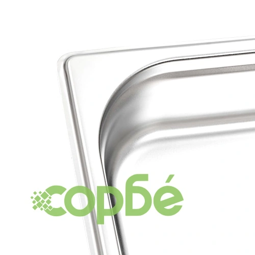 Гастронорм контейнери 8 бр GN 1/3 65 мм неръждаема стомана ➤ топ цена ➤ sorbe.bg