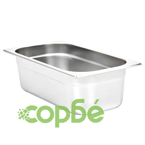Гастронорм контейнери 8 бр GN 1/3 100 мм неръждаема стомана ➤ топ цена ➤ sorbe.bg