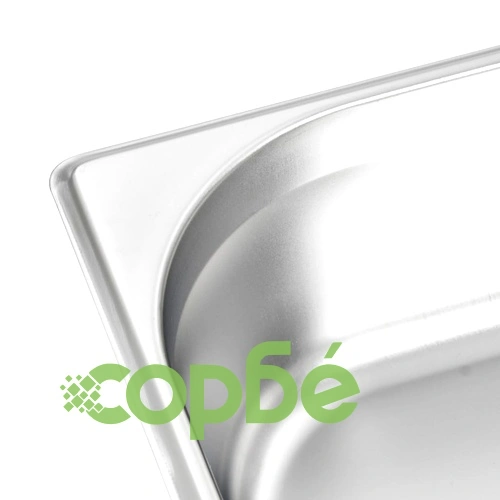 Гастронорм контейнери 8 бр GN 1/3 100 мм неръждаема стомана ➤ топ цена ➤ sorbe.bg