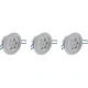 LED лунички за вграждане, 3 броя х 7W