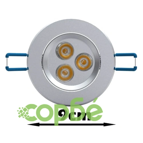 LED спот 3 W – комплект от 12 бр. ➤ топ цена ➤ sorbe.bg