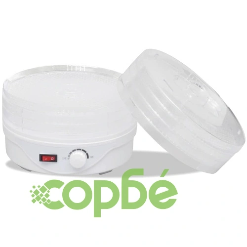 Дехидратор за храни с 6 тавички, кръгъл ➤ топ цена ➤ sorbe.bg