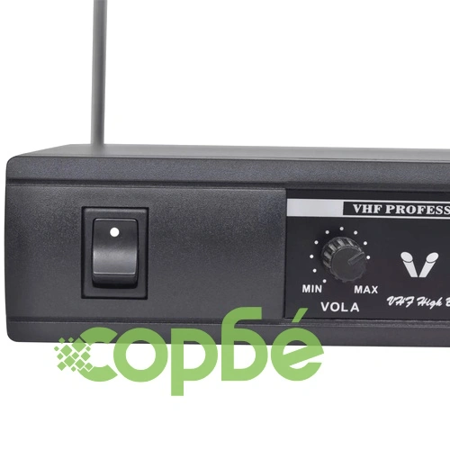 Приемник с 2 безжични VHF микрофона ➤ топ цена ➤ sorbe.bg