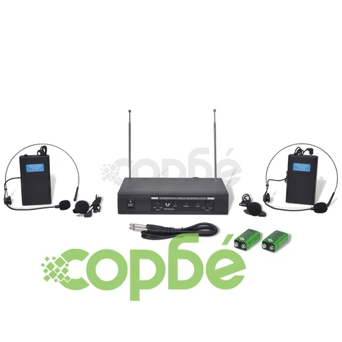 Приемник с 2 безжични VHF слушалки ➤ топ цена ➤ sorbe.bg