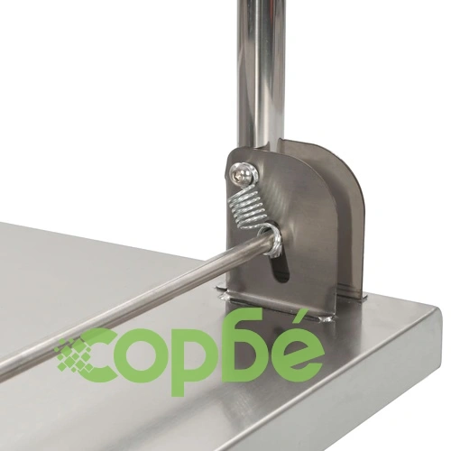 Платформена количка, сребриста, 82x53x86 см, неръждаема стомана ➤ топ цена ➤ sorbe.bg