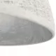 Полилей, бяло и сребристо, Ø50 см, E27