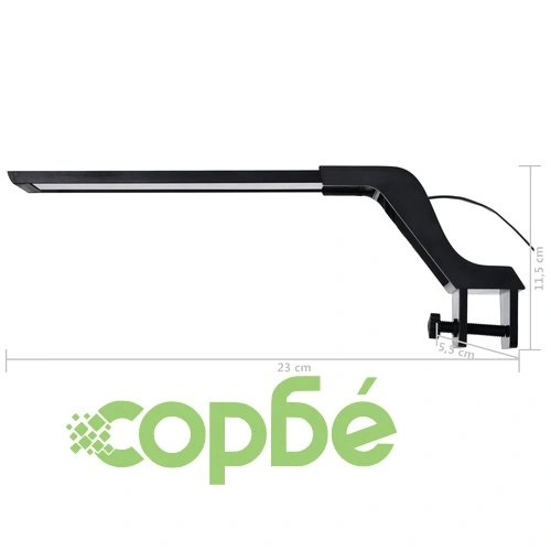 LED лампа за аквариум със скоба, 25-45 см, синьо и бяло ➤ топ цена ➤ sorbe.bg
