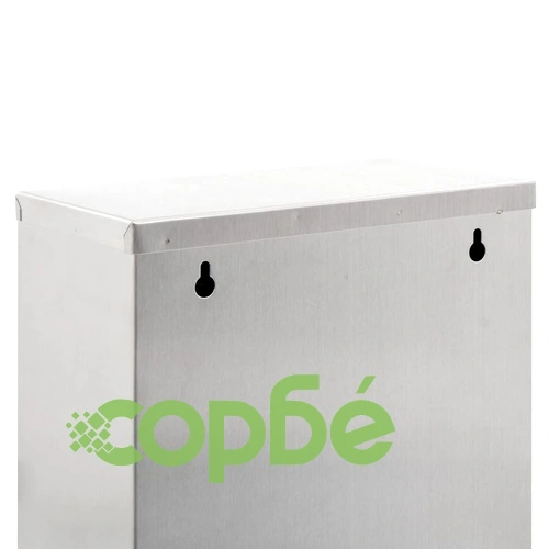 Кофа за рециклиране на боклук сребриста неръждаема стомана 24 л ➤ топ цена ➤ sorbe.bg