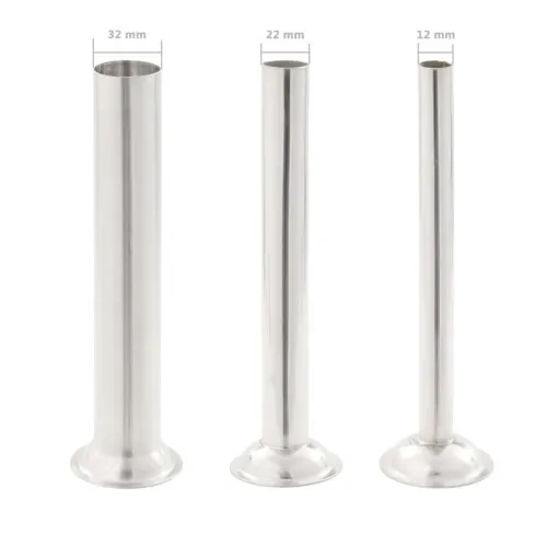 Ръчна пълначка за наденици, сребриста, 5 л, неръждаема стомана ➤ топ цена ➤ sorbe.bg