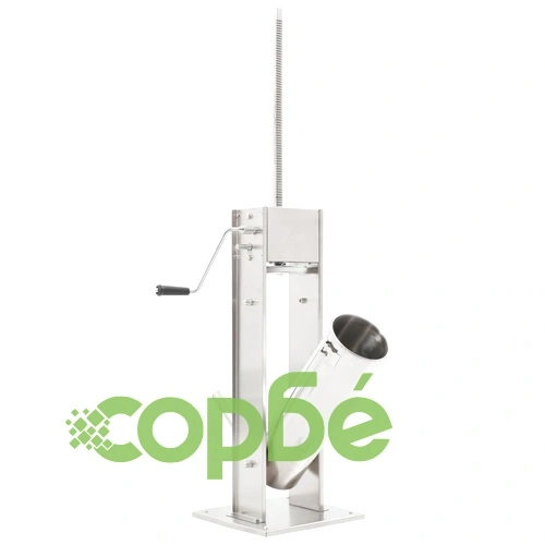 Ръчна пълначка за наденици, сребриста, 7 л, неръждаема стомана  ➤ топ цена ➤ sorbe.bg