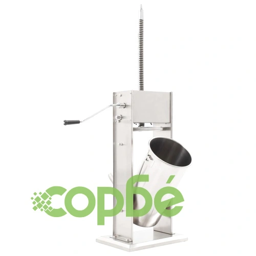 Ръчна пълначка за наденици, сребриста, 15 л, неръждаема стомана  ➤ топ цена ➤ sorbe.bg