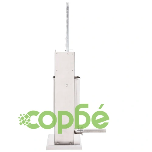 Ръчна пълначка за наденици, сребриста, 15 л, неръждаема стомана  ➤ топ цена ➤ sorbe.bg