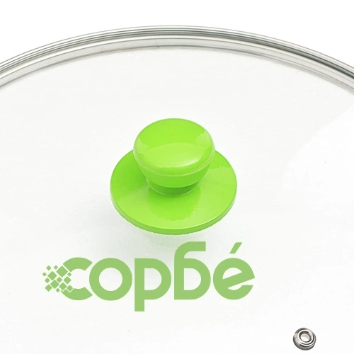 Комплект съдове за готвене, 8 части, зелен, алуминий ➤ топ цена ➤ sorbe.bg