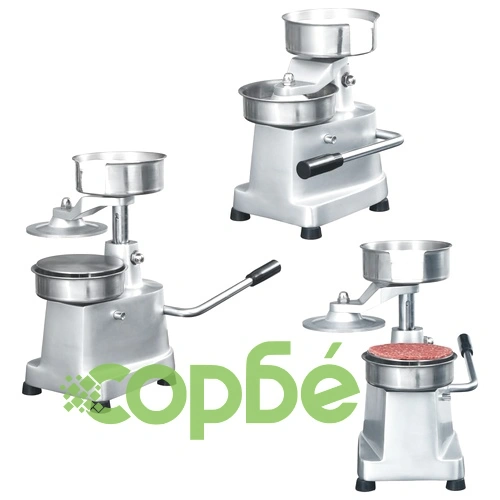 Машина преса за хамбургери 500 хартиени подложки алуминий 13 см ➤ топ цена ➤ sorbe.bg