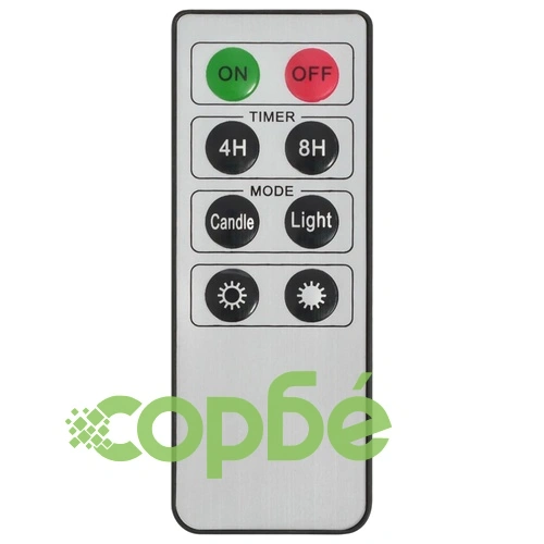 Безжични коледни LED свещи с дистанционно управление 10 бр RGB ➤ топ цена ➤ sorbe.bg