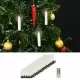 Безжични LED свещи с дистанционно управление 100 бр топло бяло