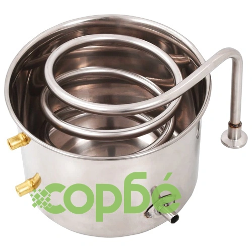 Дестилатор за вода и алкохол, неръждаема стомана, 8 л ➤ топ цена ➤ sorbe.bg