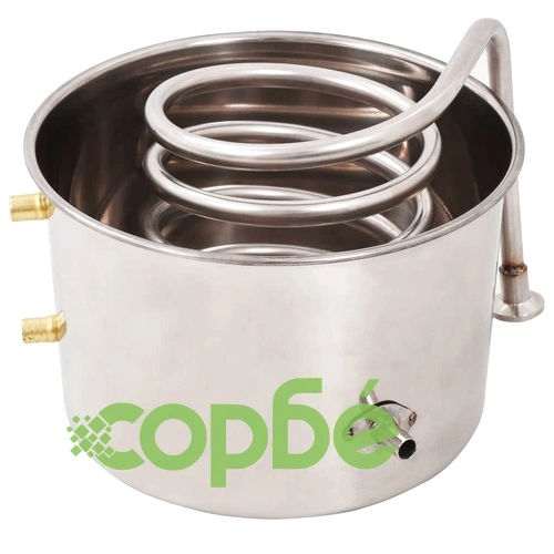 Дестилатор за вода и алкохол, неръждаема стомана, 30 л ➤ топ цена ➤ sorbe.bg