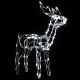 Коледна украса, 3 светещи елена, 229 LED лампи
