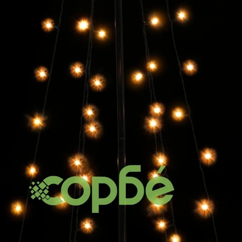 Коледна елха конус, 140 LED, закрито и открито, 72x240 см ➤ топ цена ➤ sorbe.bg