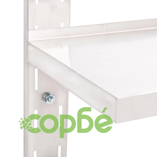 Стенен рафт, неръждаема стомана, 150x30 см ➤ топ цена ➤ sorbe.bg