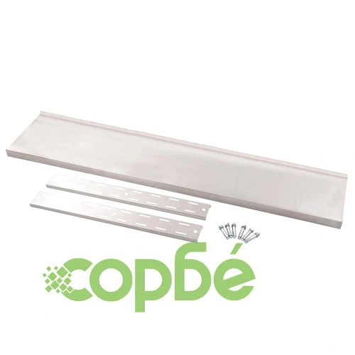 Стенен рафт, неръждаема стомана, 150x30 см ➤ топ цена ➤ sorbe.bg