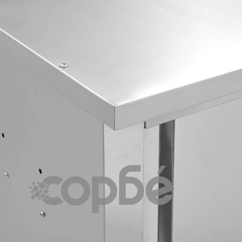 Кухненски стенен шкаф с плъзгащи врати, 150x40x50 см, стомана ➤ топ цена ➤ sorbe.bg