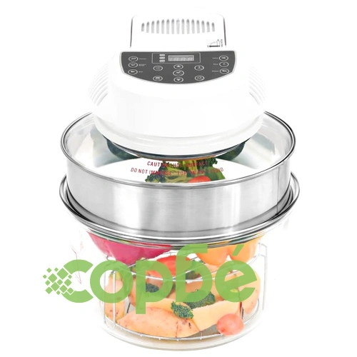 Халогенна конвекционна фурна с приставка и таймер, 1400 W, 17 л ➤ топ цена ➤ sorbe.bg