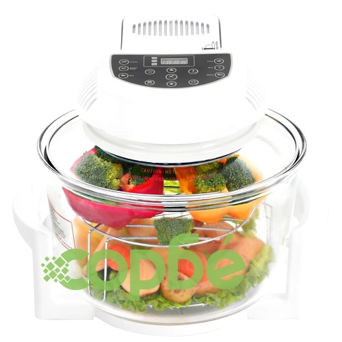 Халогенна конвекционна фурна с приставка и таймер, 1400 W, 17 л ➤ топ цена ➤ sorbe.bg