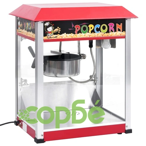 Машина за пуканки с тефлонов съд за готвене, 1400 W ➤ топ цена ➤ sorbe.bg