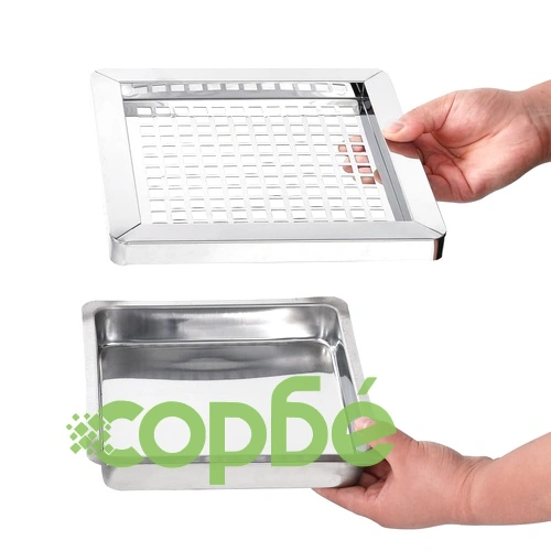 Хотелски кош-пепелник, 36 л, стомана, черен ➤ топ цена ➤ sorbe.bg