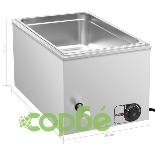 Бен Мари топла витрина неръждаема стомана 1500 W GN 1/1 ➤ топ цена ➤ sorbe.bg