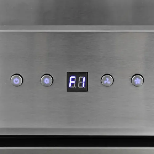 Стенен абсорбатор, 60 см, инокс и закалено стъкло, сребрист ➤ топ цена ➤ sorbe.bg