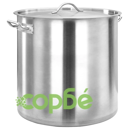 Тенджера, 98 л, 50x50 см, неръждаема стомана ➤ топ цена ➤ sorbe.bg