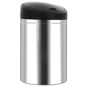 Кош за отпадъци с автоматичен сензор, 32 л, неръждаема стомана
