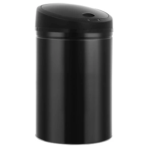 Кош за отпадъци с автоматичен сензор, 52 л, черен