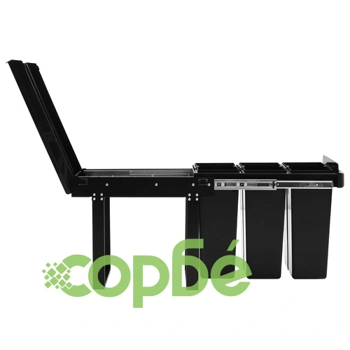 Кош за вграждане за кухненски шкаф, плавно затваряне, 36 л ➤ топ цена ➤ sorbe.bg