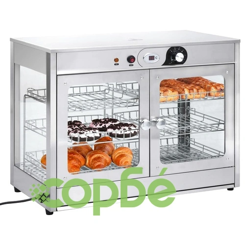 Електрически гастронорм топла витрина 1200 W неръждаема стомана ➤ топ цена ➤ sorbe.bg
